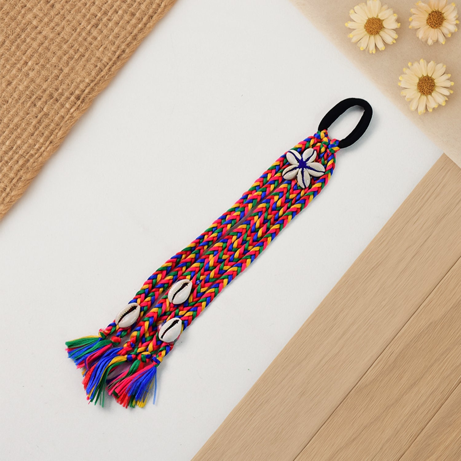 Traditional Multicolor Braided Hair Traditional Multicolor Braided Hair